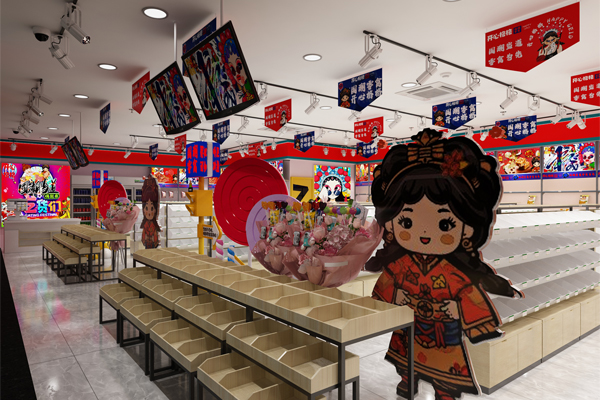 开心格格零食开店 坚持用自己的服务去打动您